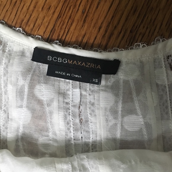 BCBG lace tank top - Picture 2 of 2